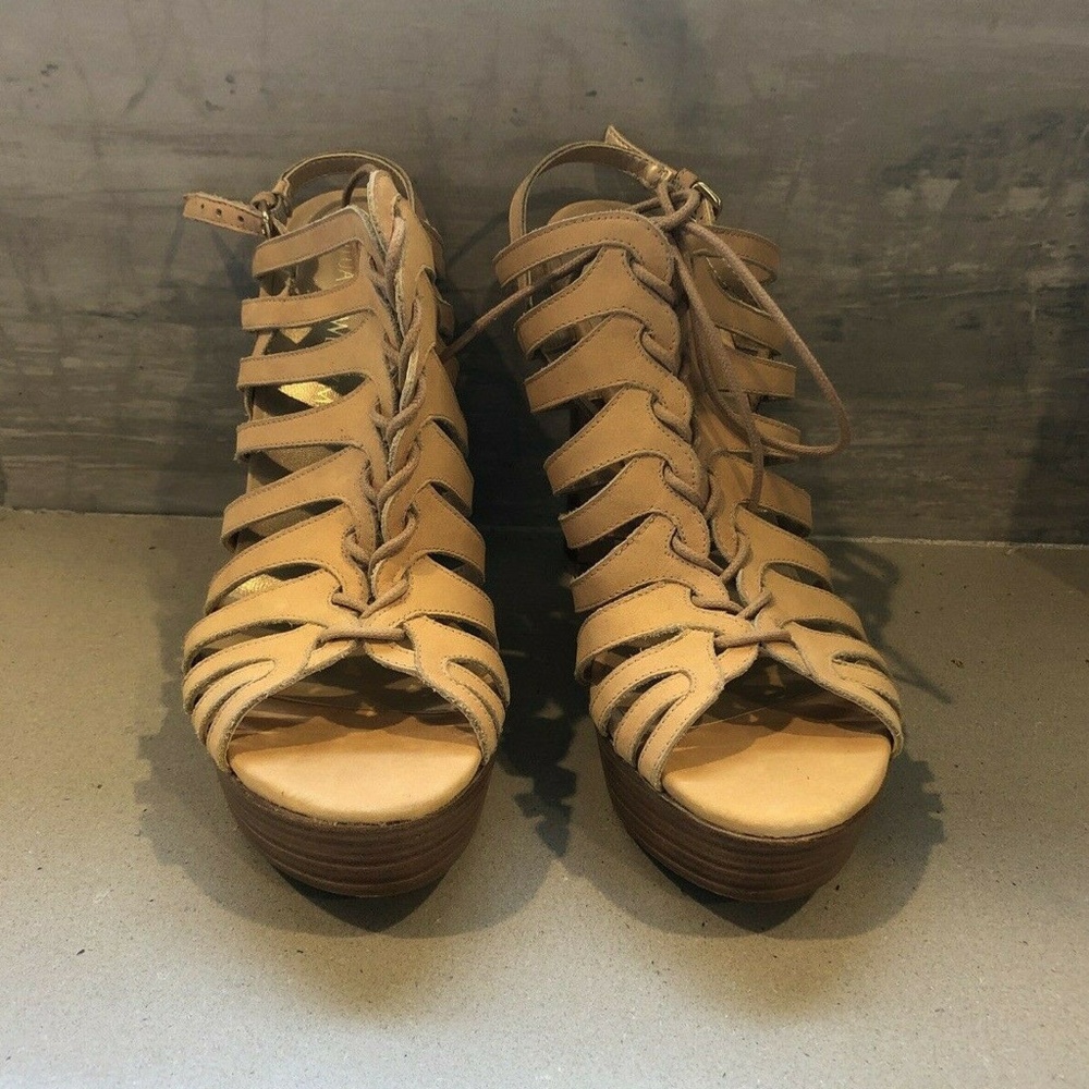 Stuart Weitzman Hitied Suede Platform Sandal - image 4